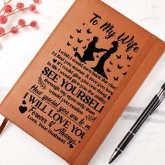 To My Wife Sooner – Leather Journal